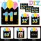 16 Pcs Happy Birthday Yard Signs with Stakes, 32.8 ft LED Lights, 42 Pcs Number Stickers, 13.4 Inch Letters Signs for Birthday Party Supplies Yard Lawn Outdoor Decoration(Colorful)